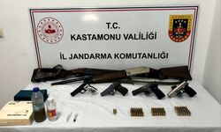 Kastamonu’da silah kaçakçılarına yönelik jandarmadan operasyon: 4 gözaltı