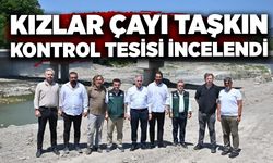 Kızlar Çayı Taşkın kontrol tesisi incelendi