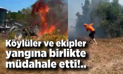 Çaycuma'da faciayı köylüler engelledi