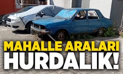 Mahalle araları hurdalık!