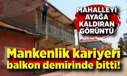 Mahalleyi ayağa kaldıran görüntü