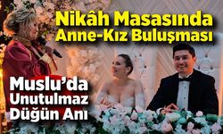 Nikah memuru, kızının nikahını kıydı