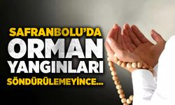 Safranbolu’da orman yangınları söndürülemeyince…