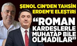 Şenol Cin’den Tahsin Erdem'e eleştiri: “Roman kardeşlerle muhatap bile olmadılar”