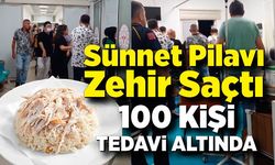 Sünnet düğününde tavuklu pilav yiyen 100 kişi hastanelik oldu