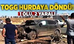 TOGG  hurdaya döndü: 1 ölü, 2 yaralı