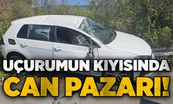 Bartın’da uçurumun kıyısında can pazarı!