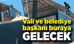 Çatıya çıktı; Vali ve belediye başkanını çağırdı