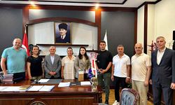 Memur Sen Zonguldak İl Başkanı Kamuran Aşkar, ilçe başkanı Çetin Demir ve yönetim kurulu üyeleri ile birlikte Kilimli Ka