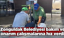 Zonguldak Belediyesi bakım ve onarım çalışmalarına hız verdi