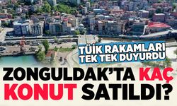 Zonguldak'ta Haziran ayında kaç konut satıldı?