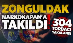 Zonguldak Narkokapan'a takıldı: 304 torbacının yakalandı