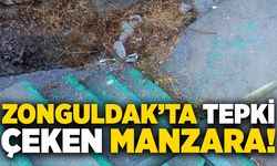 Zonguldak’ta tepki çeken manzara!
