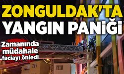 Zonguldak'ta yangın paniği: Zamanında müdahale faciayı önledi