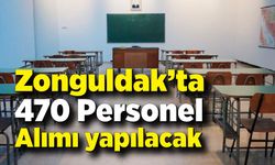 Zonguldak'taki okullara 470 personel alınacak