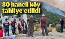 Karabük'teki orman yangınına müdahale sürüyor: 80 haneli köy tahliye edildi