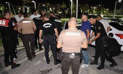 Aksaray'da 116 polisle park ve bahçelerde şok uygulama