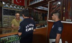 Pendik’te orman yangınlarına karşı patlayıcı ve yanıcı madde satışına yönelik sıkı denetim