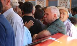 Muhtarlık binasında vefat eden muhtar toprağa verildi