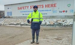 Mermer bloğunun altında kalan mühendis hayatını kaybetti