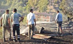 Kastamonu’da aynı bölgede ikinci orman yangını: 5 samanlık küle döndü