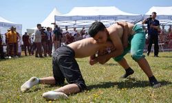 Erzurum Ovası’nda güreş festivali