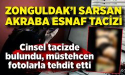 Zonguldak'ı sarsan akraba esnaf iğrençliği! Müstehcen fotoğraflarla tehdit etti