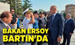 Bakan Ersoy, Bartın'da