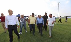 Başkan Büyükkılıç; Kayserispor - Alanyaspor hazırlık maçını izledi
