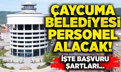 Çaycuma Belediyesi işçi alımı yapacak