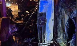 Bolu’da tanker gişelere çarpıp devrildi: 1 yaralı