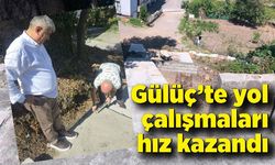 Gülüç’te yol çalışmaları hız kazandı