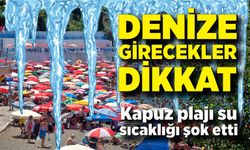 Zonguldak’ta denize girecekler dikkat: Deniz suyu sıcaklığı 14.7 derece