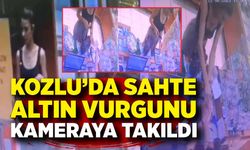 ‘Sahte altın’ alışverişinde güvenlik kamerası görüntüleri ortaya çıktı
