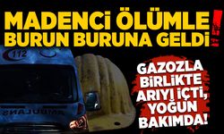 Madenci ölümle burun buruna geldi: Gazozla birlikte arıyı içti, yoğun bakımda!