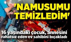 'Namusumu temizledim' diyerek bıçakladı