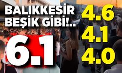Balıkkesir'de peş peşe 3 artçı deprem meydana geldi