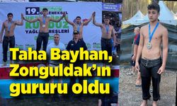 Taha Bayhan, Zonguldak’ın gururu oldu