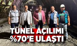 Tünel açılımı %70’e ulaştı