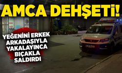 Yeğenini erkek arkadaşıyla yakalayan amca dehşet saçtı