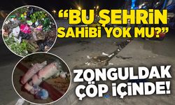 “Bu şehrin sahibi yok mu?” Zonguldak çöp içinde!