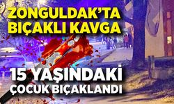 Zonguldak’ta bıçaklı kavga: 15 yaşındaki genç yaralandı