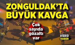 Zonguldak'ta büyük kavga! Çok sayıda gözaltı var