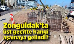 Zonguldak’ta üst geçitte hangi aşamaya gelindi?