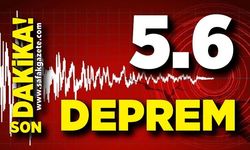 Korkutan deprem! AFAD 5.6’yı duyurdu