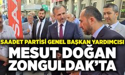 Saadet Partisi Genel Başkan Yardımcısı Mesut Doğan Zonguldak’ta