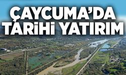 Çaycuma’da tarihi yatırım