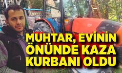Kastamonu'da acı olay! Köyün Muhtarı, Evinin Önünde Kaza Kurbanı Oldu