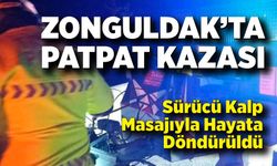 Ereğli’de pat pat kazası: Kalbi durdu, hayata döndürüldü!