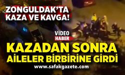 Zonguldak’ta kaza ve kavga! Kazadan sonra aileler birbirine girdi